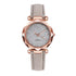 Korean Rhinestone Rose Gold Watch Female Belt Clock Watch